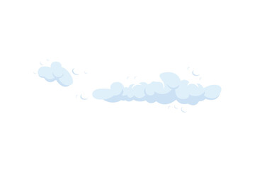 clouds or smoke on an isolated transparent background. Cloud, smoke, fog, png , blue sky with clouds