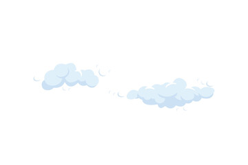 clouds or smoke on an isolated transparent background. Cloud, smoke, fog, png  blue sky background
