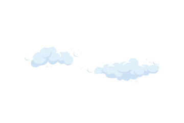 clouds or smoke on an isolated transparent background. Cloud, smoke, fog, png  blue sky background
