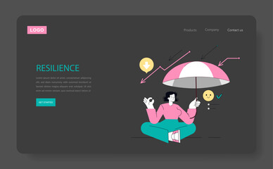 Soft Skills Flat Vector illustration.