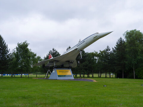 London, UK, 31st May 2024, Concorde Model at Brooklands Museum, Weybridge, UK