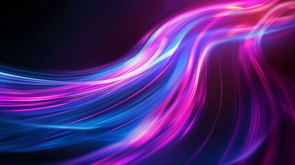 Light wave abstract 3D background design