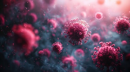 Corona virus background
