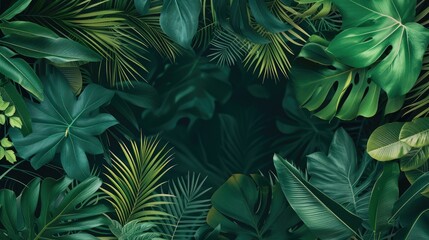Fototapeta na wymiar Serenity in Green: Lush Bali Background