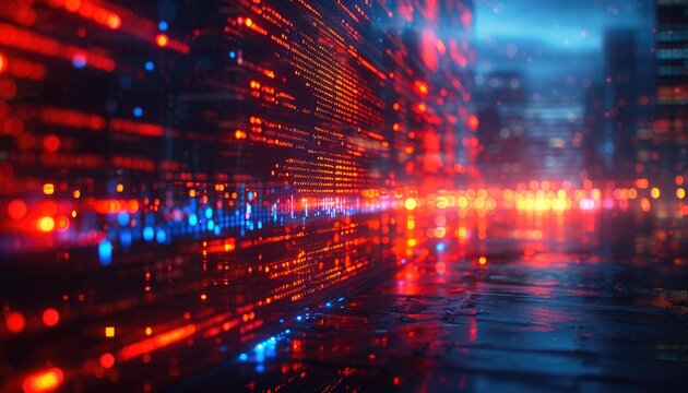 Code Symphony: Abstract Digital Composition