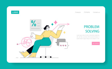 Soft Skills Flat Vector illustration.