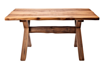 PNG Wooden table furniture bench desk.