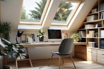 Stylish Home Office Spaces of Inspiring Designs for Productivity and Comfort