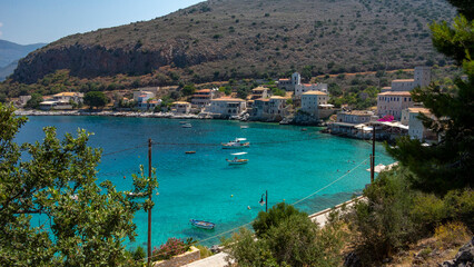 Naklejka premium Limeni Lakonias in Greece