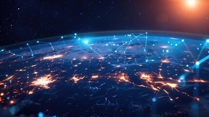 Global Information Network: Earth's Database Nodes
