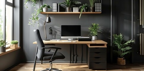 Stylish Home Office Spaces of Inspiring Designs for Productivity and Comfort