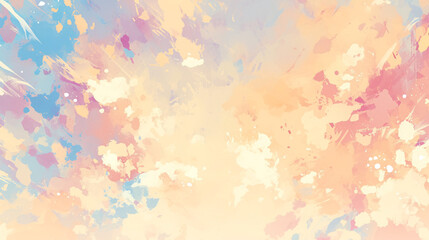 A vivid pastel color splash with radiant light effects, perfect for creative backgrounds or artistic expressions