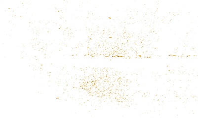 Abstract golden confetti falling down bokeh glitter and zigzag ribbon on transparent background. Design for holyday and celebration background. Vector illustration.

