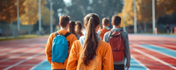 University Sports Team Strategy Session Combining Athletics and Academics