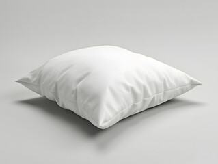 Blank White Square pillow mockup