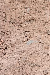 surface of brown armenian tuff wall tile