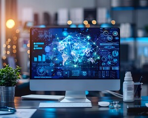 Virtual Healthcare Consultation   Telemedicine Connecting Doctors and Patients Digitally