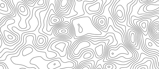 White topology and topography vector design abstract background contour map texture for print works