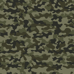 Fototapeta premium camouflage modern pattern seamless texture, military background