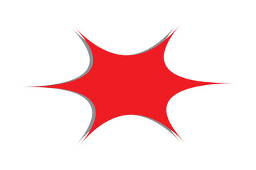 star bomb splash bubble tag sale price pop up surprise flat design