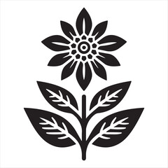 A beautiful flower design vector art illustrator