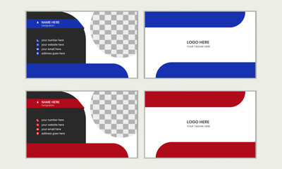 modern and creative business card print template, vector illustration print template, Luxury and elegant business card
