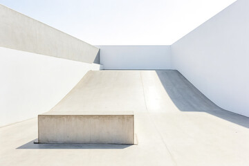 Minimalist Concrete Structure