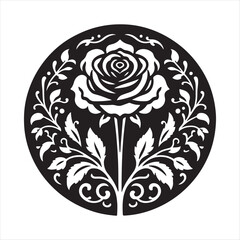 A beautiful flower design vector art illustrator