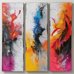 Abstract fluid art painting background in alcohol ink technique, mixture of pink, purple and yellow paints. Transparent over layers of ink create lines and gradients.