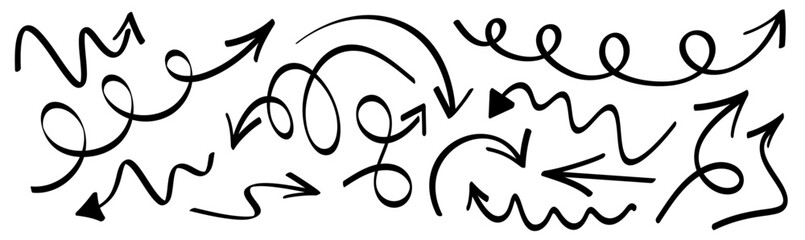 Hand-Drawn Arrows Collection