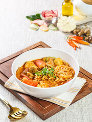 several  profesional food photo on table