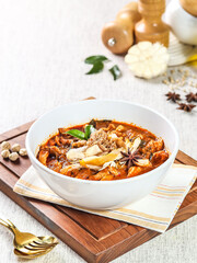 several  profesional food photo on table