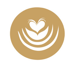 latte coffee art