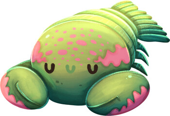 Zodiac Sign - Hand Drawn Illustration - Cancer