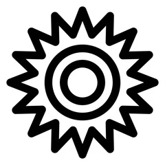 setting line icon vector illustration isolated on white background