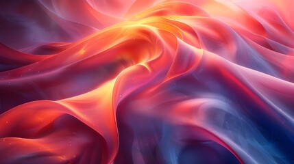 Fototapeta premium Elements with abstract 3D shapes and a holographic touch. Futuristic environment concept.