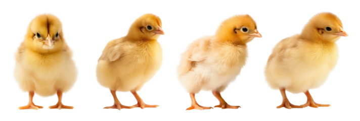 Baby chick farm animal set