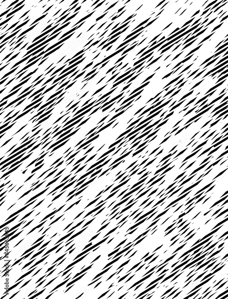 Sticker Black and white grunge and abstract pattern background. Diagonal shape. For sporty jersey printing. Fully editable vector element. Vector Format Illustration