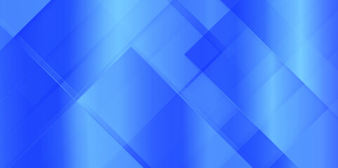 Obraz premium Modern dynamic blue geometric diagonal overlay layer background, abstract background geometry shine and layer element pattern with gradient color, Digital fractal pattern lines.