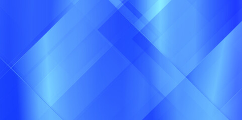 Modern dynamic blue geometric diagonal overlay layer background, abstract background geometry shine and layer element pattern with gradient color, Digital fractal pattern lines.