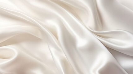 Fototapeta premium white satin fabric
