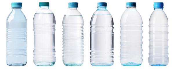 plain water bottle packaging set
