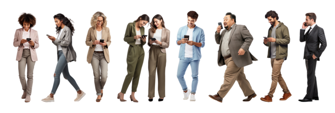 diversity people full body set