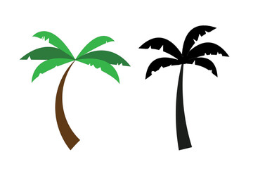 Obraz premium palm tree illustration