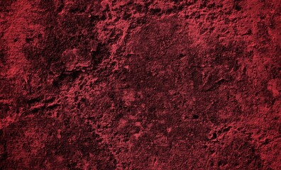 Abstract red cement wall texture and background. Red gradient background. Rich red texture. Abstract red background. Red abstract blurred gradient background