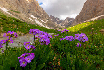 cilo mountains, hakkari, high mountains and clouds, valley of heaven and hell