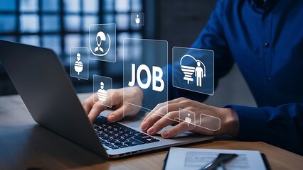Job and employment  icons