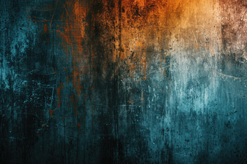 Fototapeta premium Abstract Grunge Texture Background with Vibrant Colors and Rough Surface for Artistic and Creative Designs