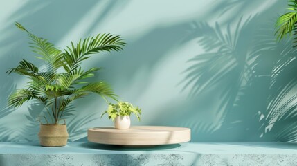 Obraz premium 3d render of minimal display podium for various kinds of products