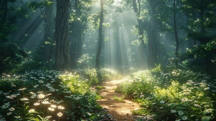 Fototapeta premium Summer beach activity scenes